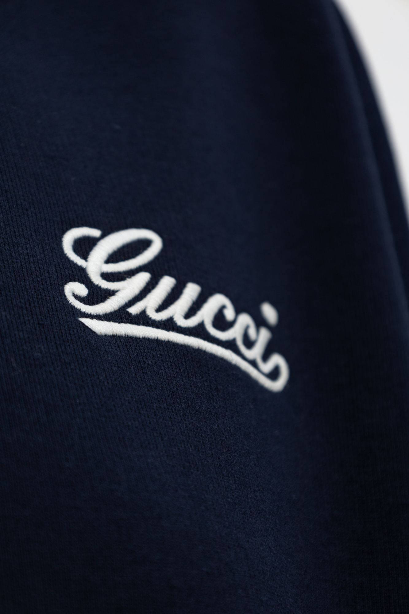 Navy blue Sweatshirt with logo Gucci Vitkac Canada